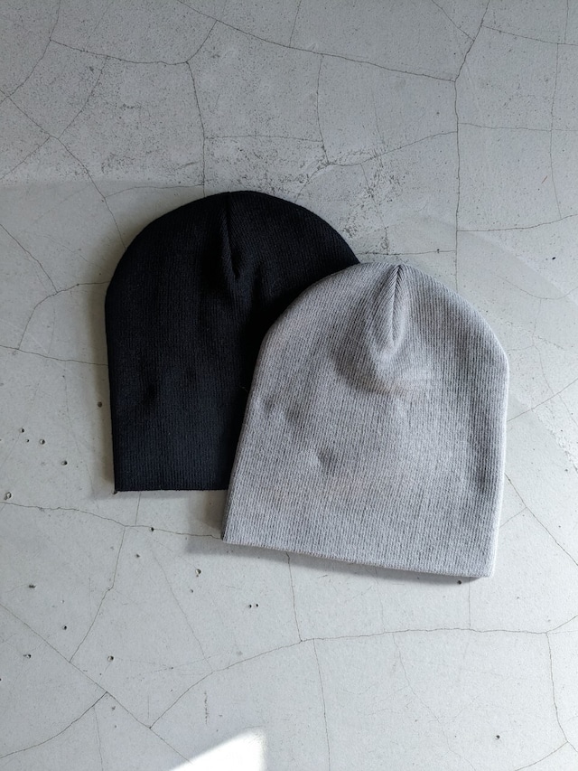 STANDARD BEANIE (BLACK/LIGHT GREY)