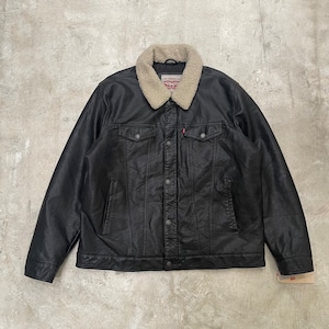 DEADSTOCK Levi's fake leather jacket SIZE:XXL