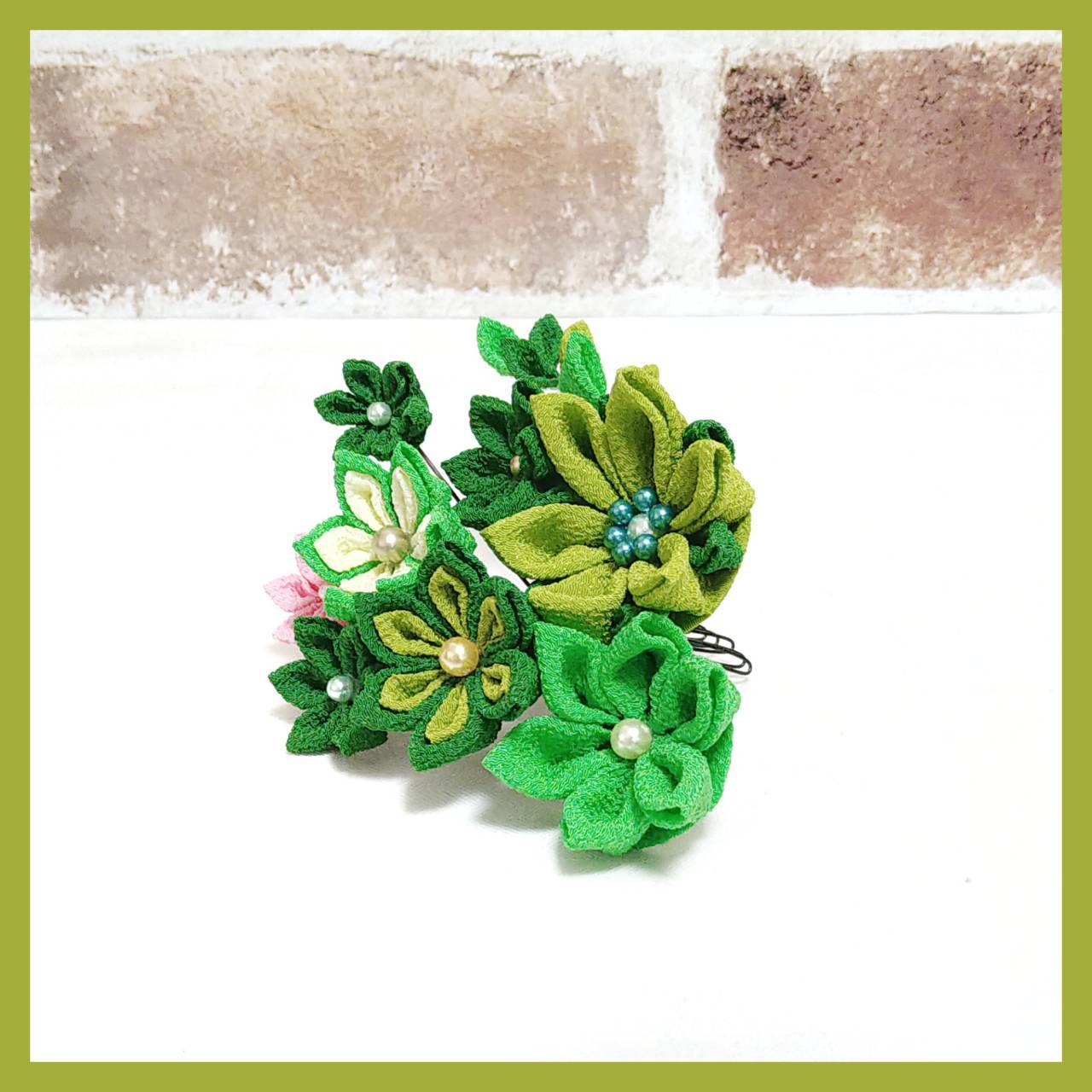 エメラルド プチ 6A グリーン サンフラワー コーム エメラルド プチ 6A グリーン サンフラワー コーム エメラルド プチ 6A