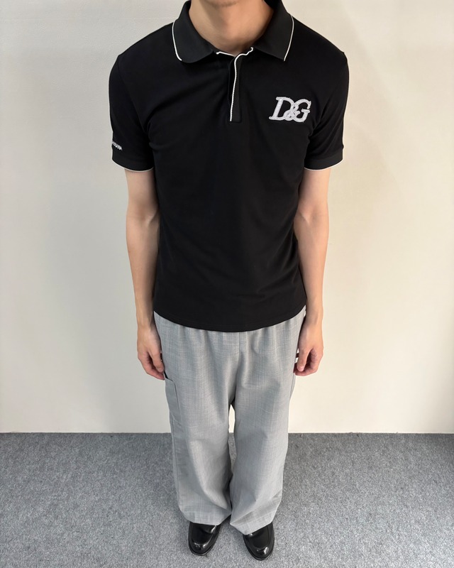 【D&G DOLCE&GABBANA】logo polo shirt