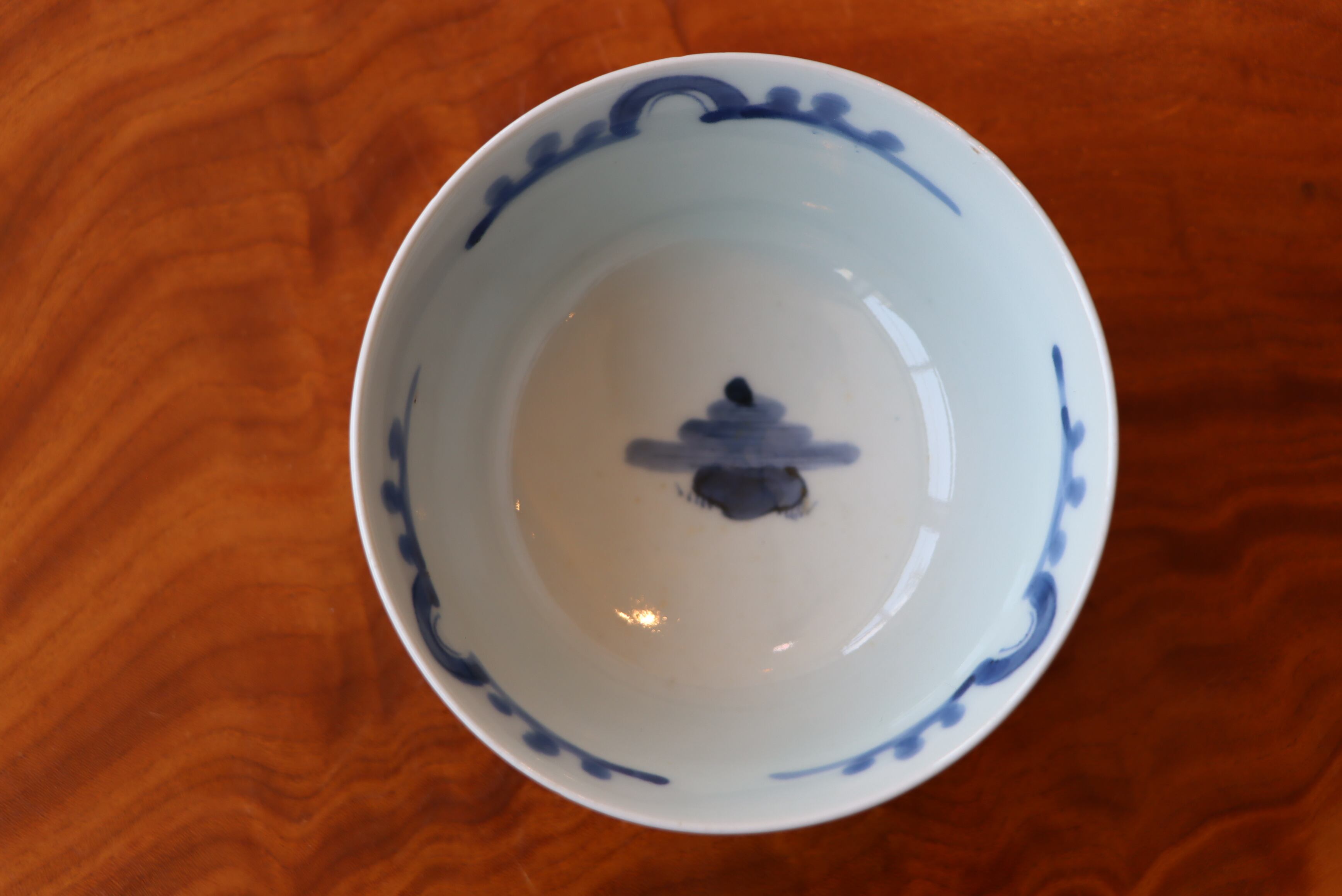 古伊万里　花唐草　蓋付茶碗　3客 古伊万里 花唐草 蓋付茶碗 3客 古伊万里 花唐草 蓋付茶碗 3客