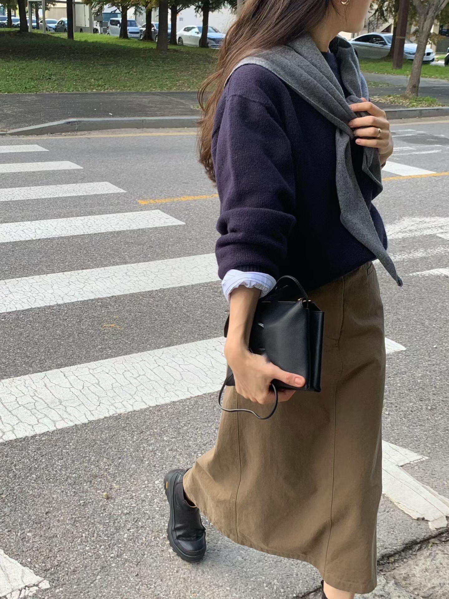 haus bico knit scarf