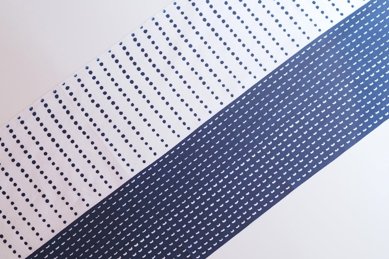 注染てぬぐい「鯔背いなせ」