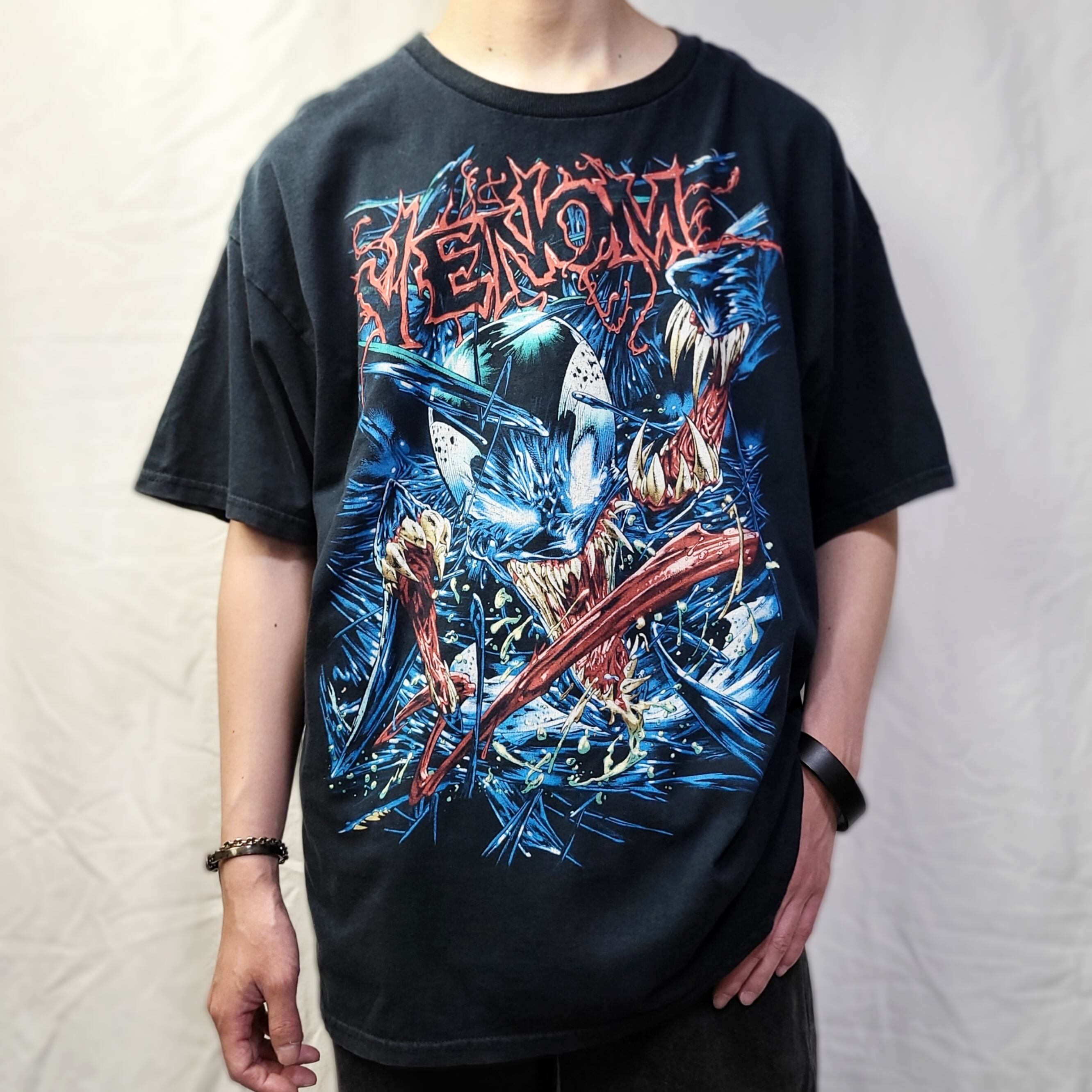 2000s MARVEL公式 VENOM Tシャツ ベノム 短丈BOX Y2K 00s Y2K MARVEL VENOM ヴェノム ヴィンテージTシャツ | oursclothing