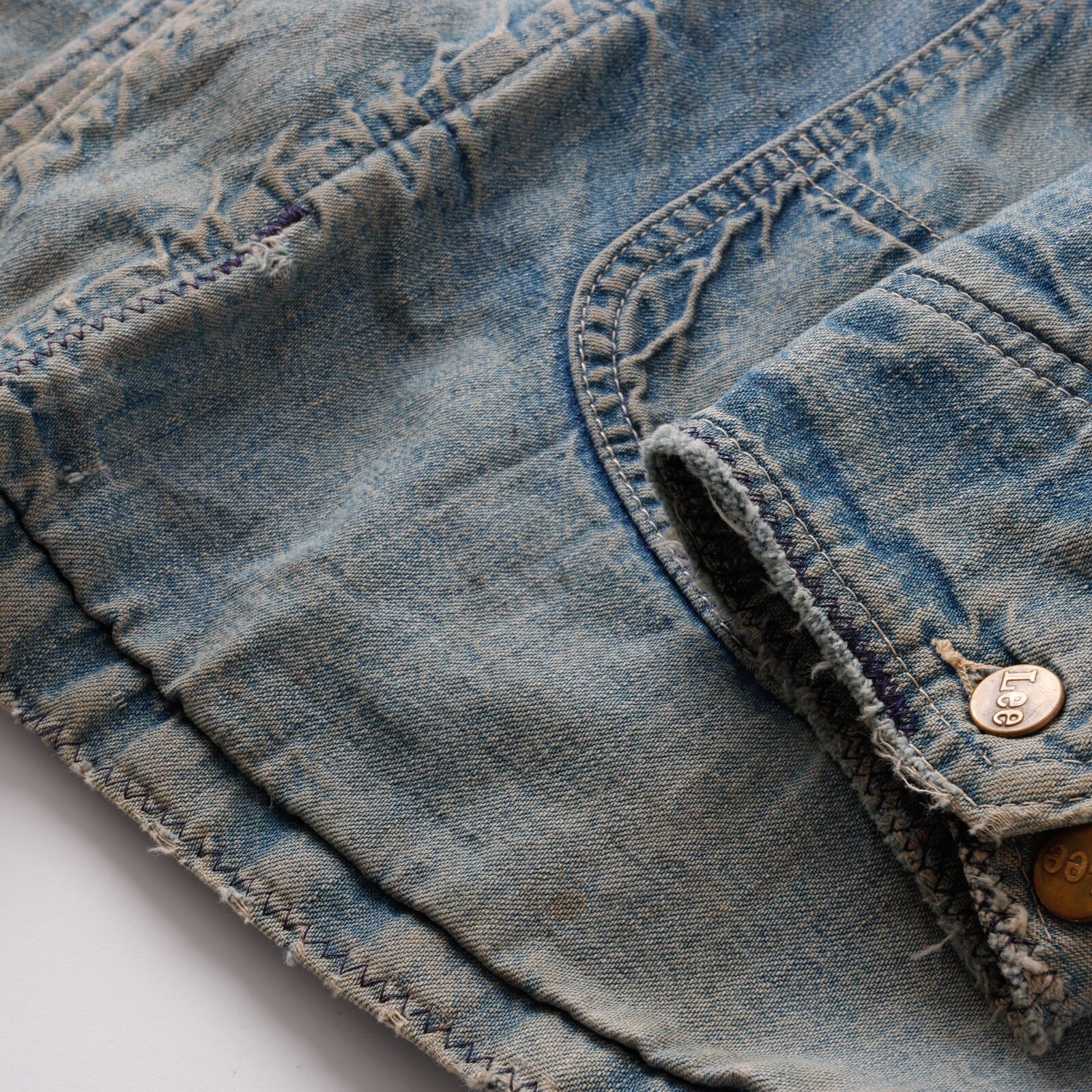 逸品】60s special vintage Lee 81-LJ denim coverall jacket blanket
