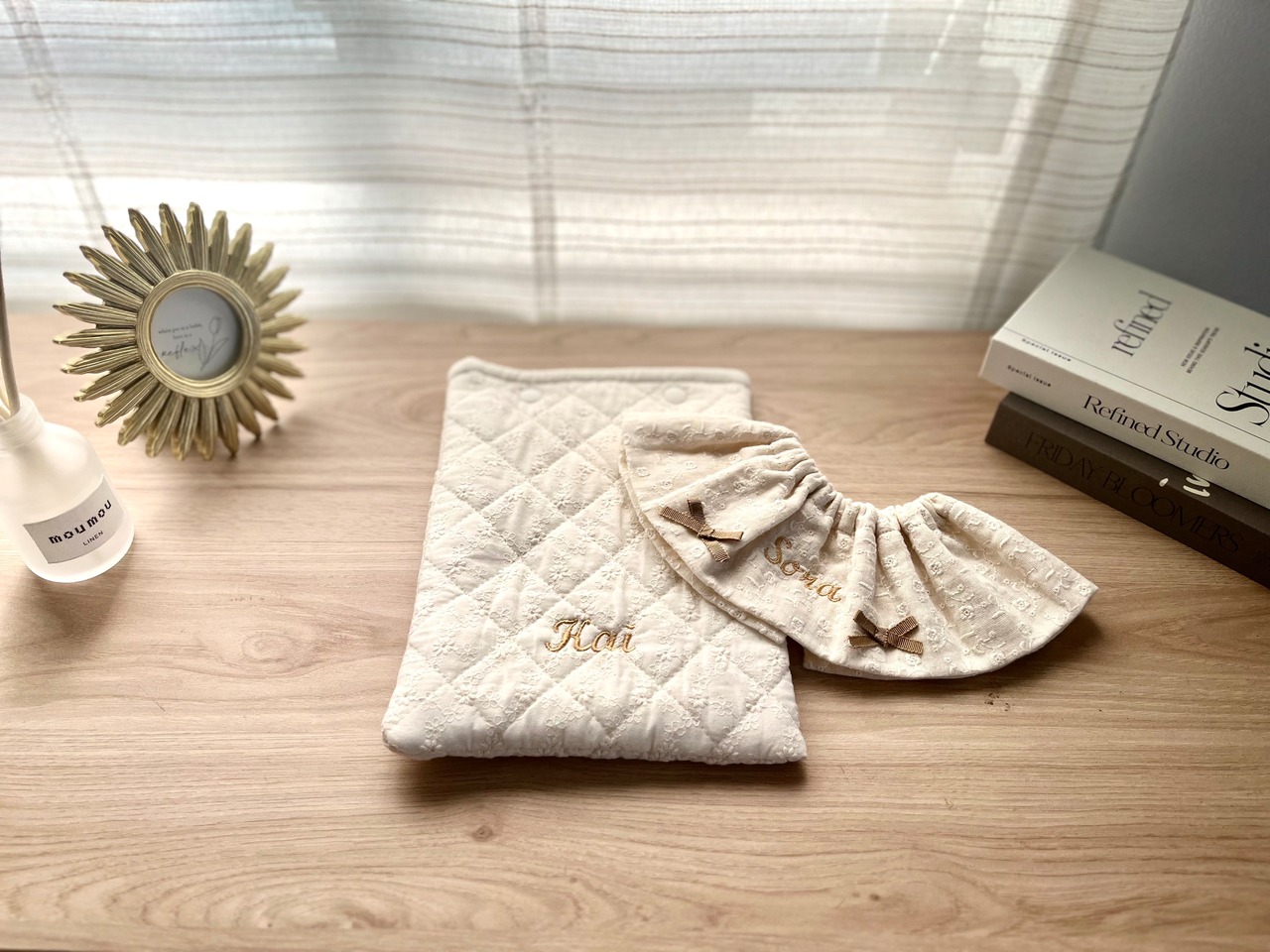 予約【pecoramou original】floral ice pouch