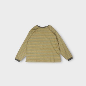 PWA【STRIPED PIPING L/S TEE】