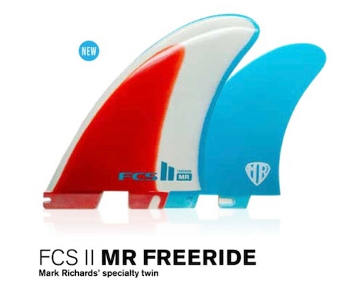 FCSフィン・FCS2ボックス用・MR FREERIDE PG・ツインフィン