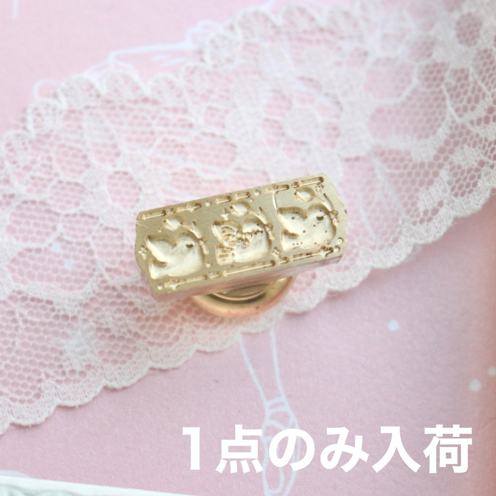 【SELECT】Wax Seal Stamp│1点のみ入荷_Tulip birds