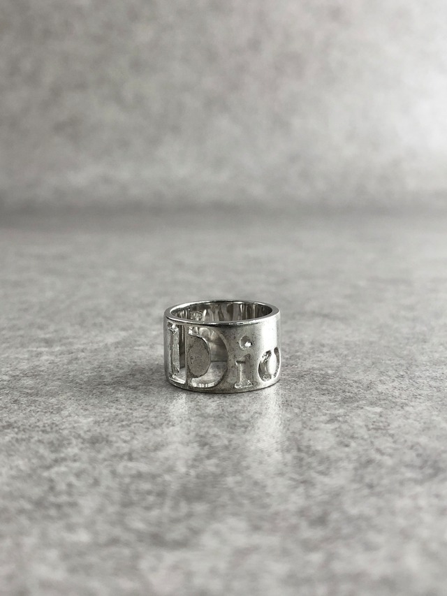 Christian Dior クリスチャン ディオール 指輪 シルバー ロゴ SILVER925 リング vintage ヴィンテージ オールド 8digxf