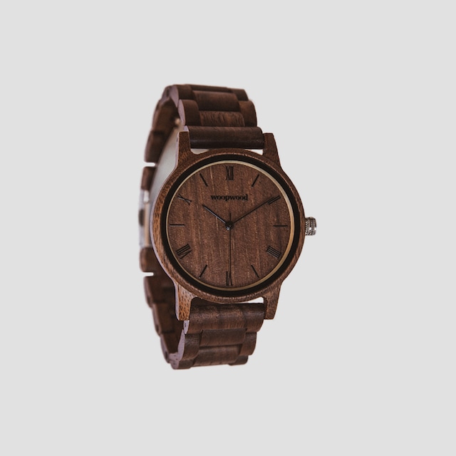 木製腕時計　”Musuhi”【KURUMI】