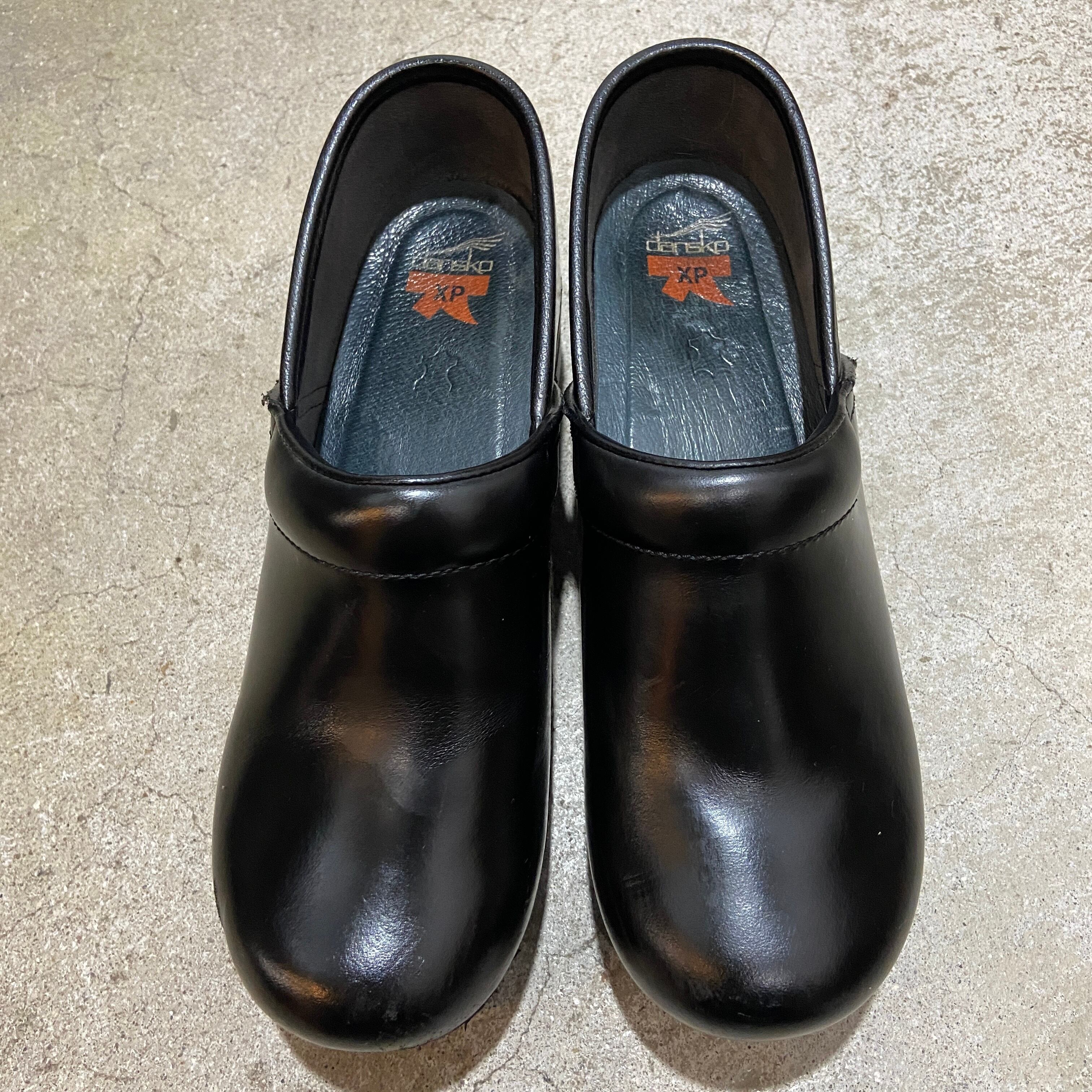 『送料無料』dansko プロフェッショナルXP　レザースリッポンシューズ　黒　40 | 古着屋 Uan powered by BASE