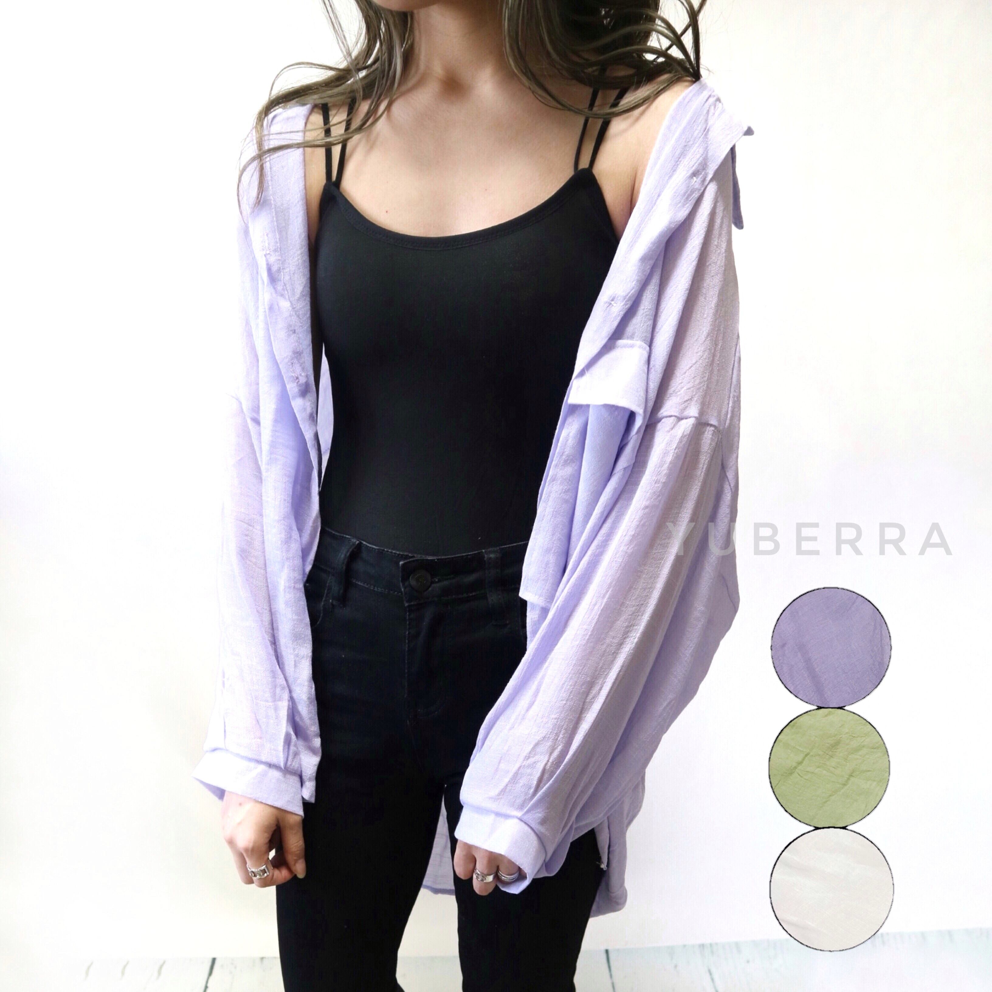 ビッグシアーシャツ