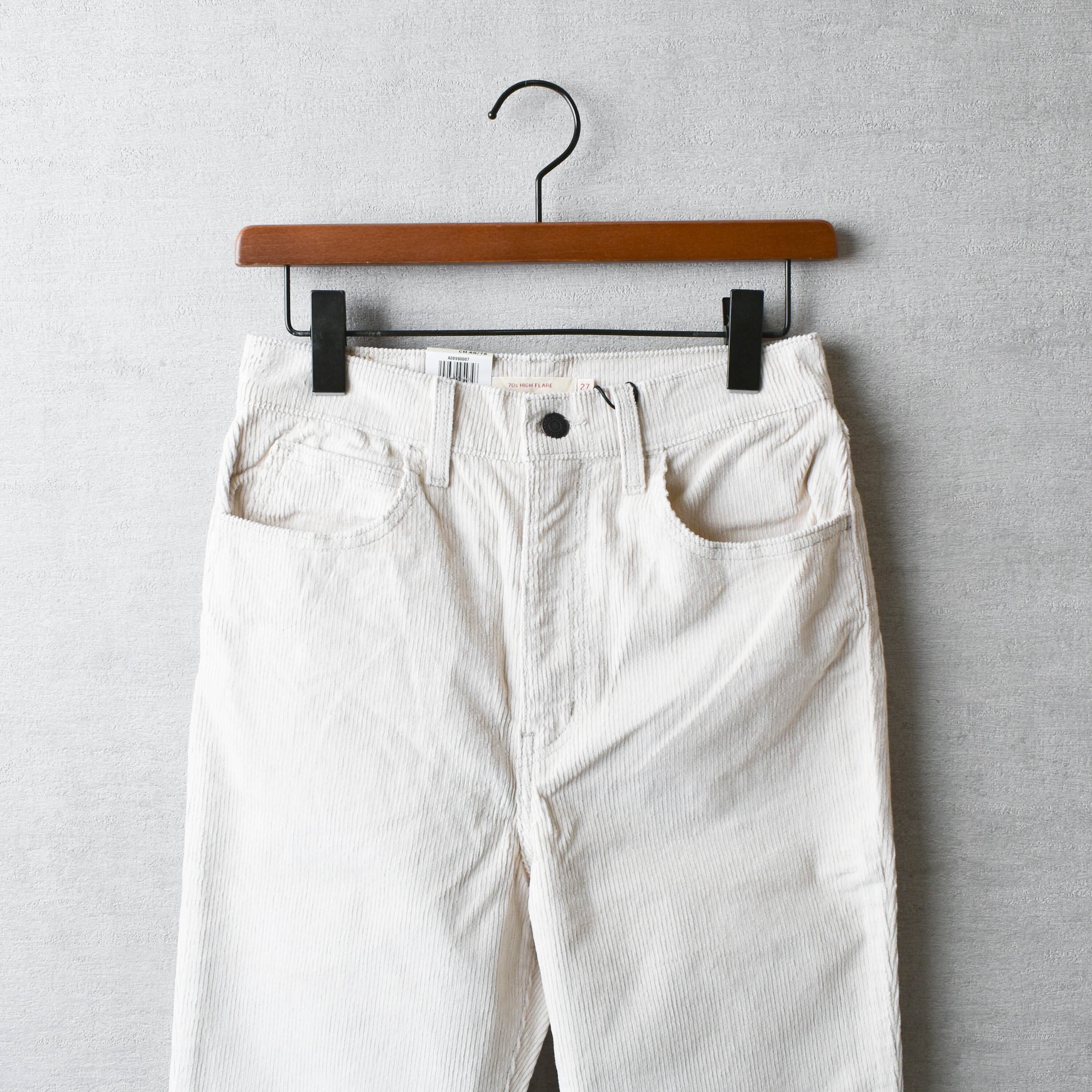 [NEW] LEVI'S 70S HIGH FLARE ベージュ A0899-0007