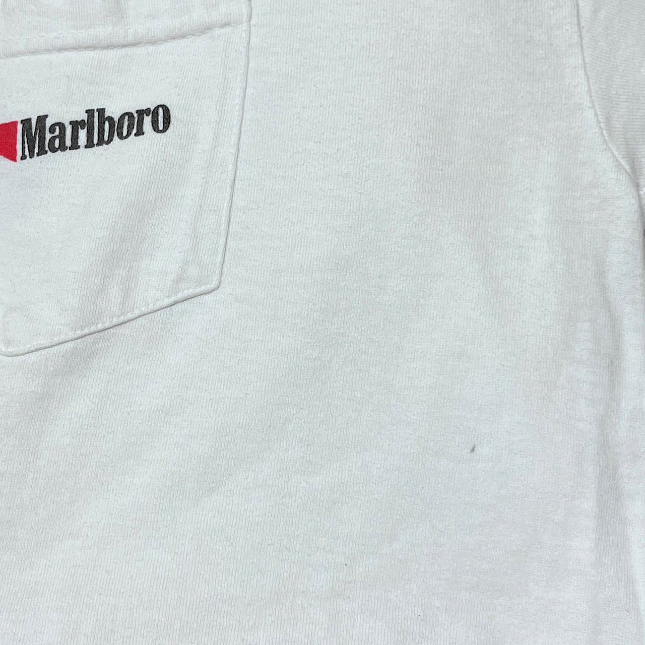 90年代 Marlboro マルボロ カウボーイ 企業ロゴ 胸ポケット バック