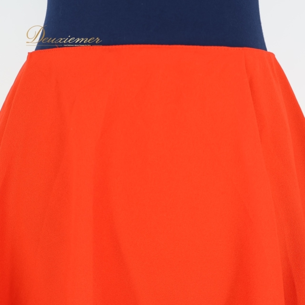 社交ダンス 衣装 スカート レッド系 チャコット Chacott 赤 無地 レッスン 練習 シンプル 鮮やか 日本製 明るい ダンス衣装 スタンダード 華やか かわいい 上品 オレンジ系