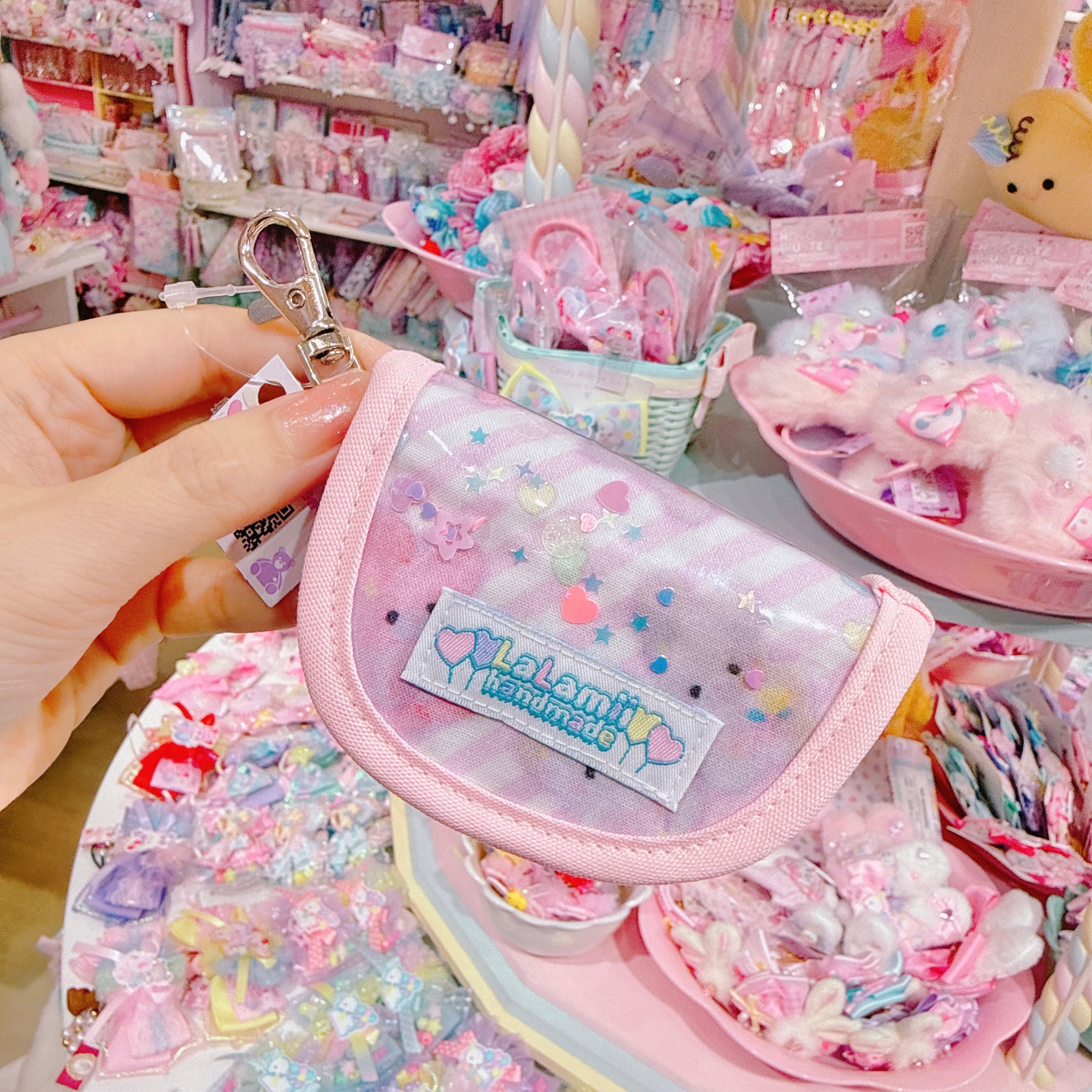 【E3】104-9リールキーケースミニポーチ