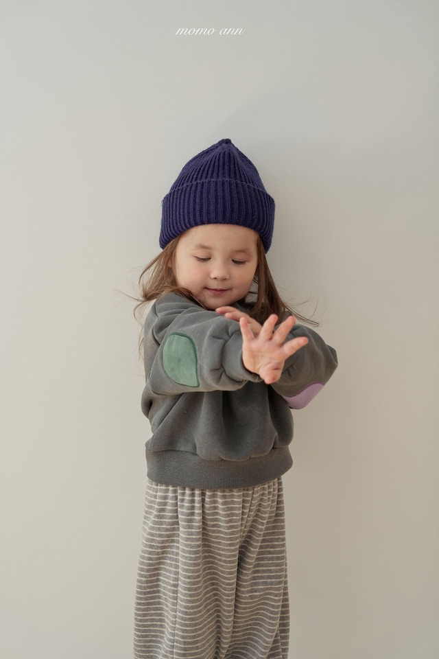 【予約】Patch Sweatshirt / momo ann