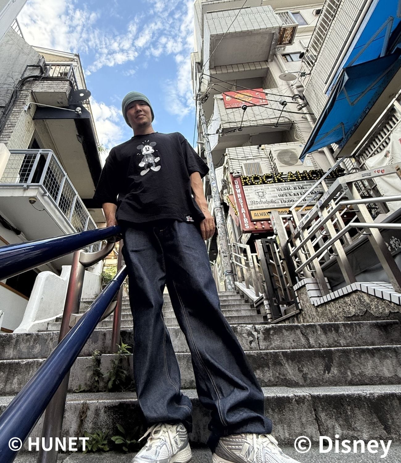 限定生産】370-ThreeSeventy-「ミッキーマウス」デザイン Tシャツ