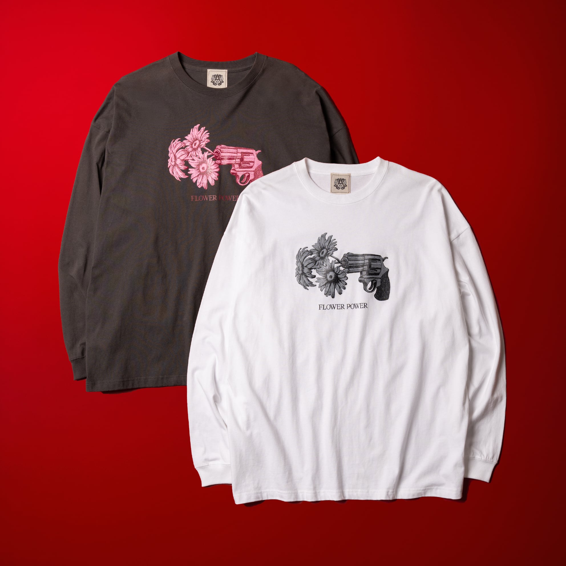 ANTE “FLOWER POWER” l/s t-shirt