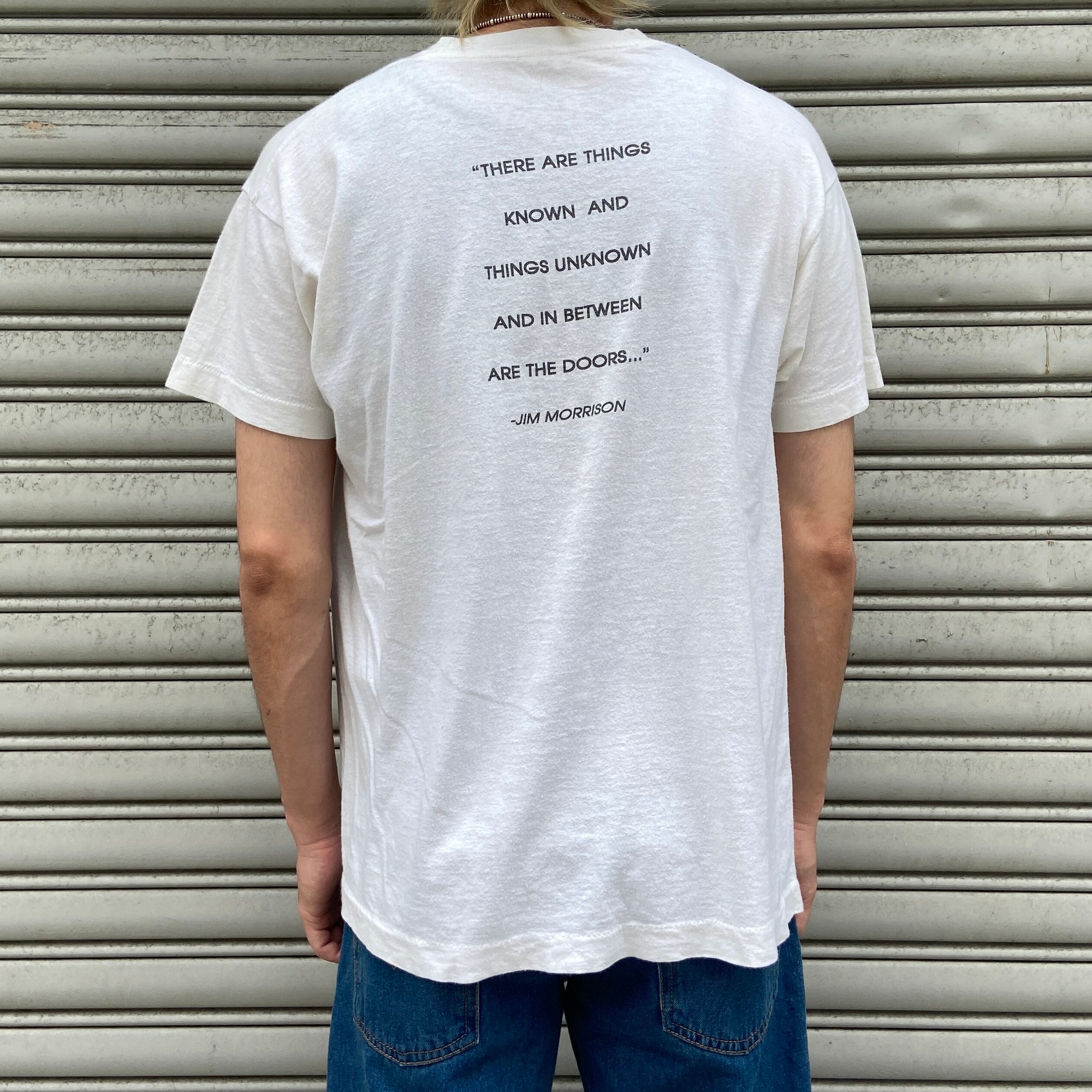90s doors ドアーズ ジムモリソンバンt ムービーt ホワイト M相当 