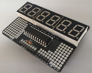 Arduino 7セグx6桁シールド