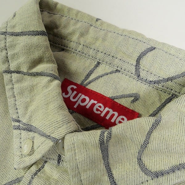 Size【M】 SUPREME シュプリーム 23AW Handwriting Jacquard Denim