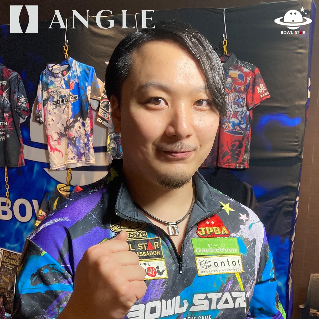 ANGLE x BOWLSTAR e.MODEL 01 NECKLACE GOLD [AN-01]（アングル x