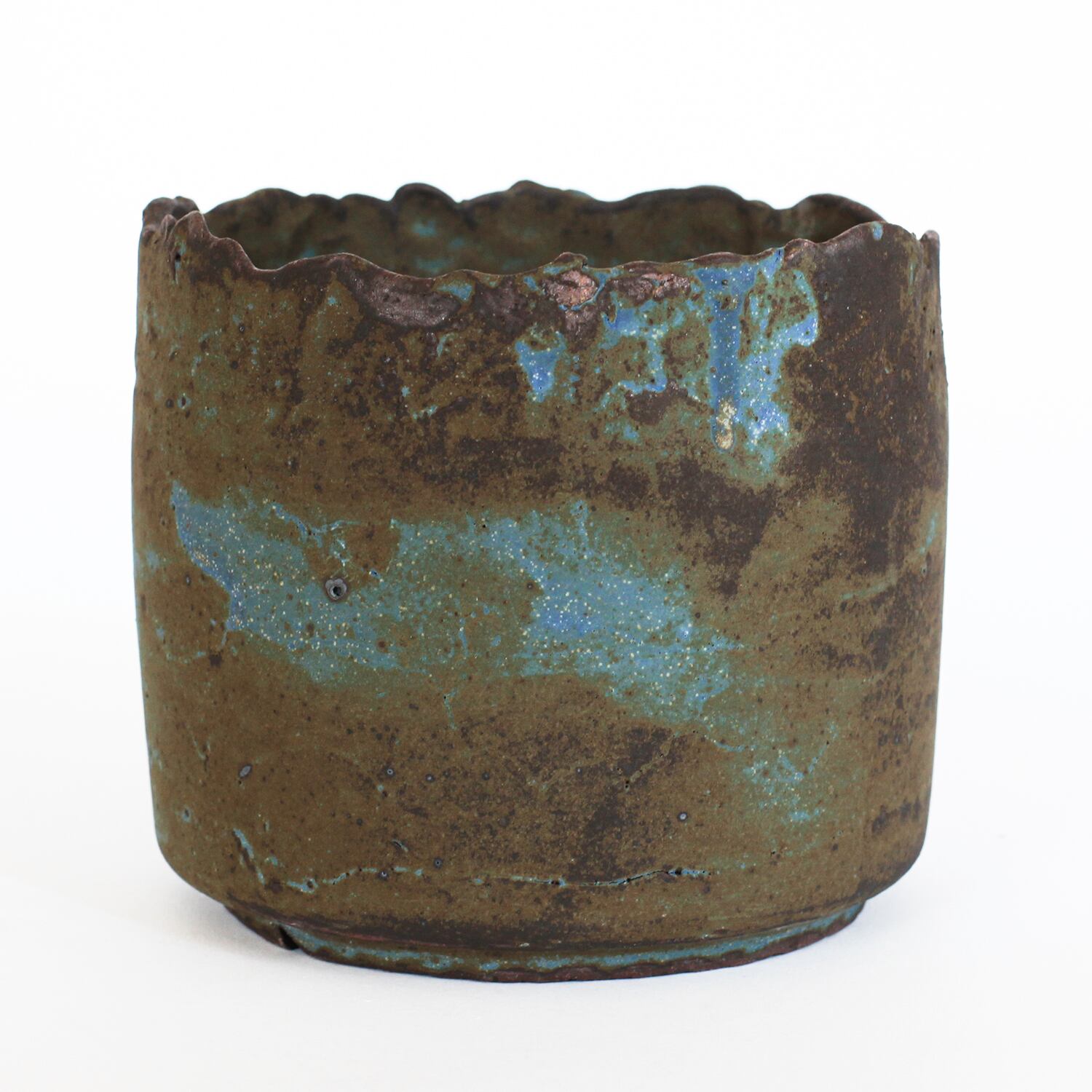 Cylinder Plants Pot “青錆” ※Laege (茨木伸恵) I