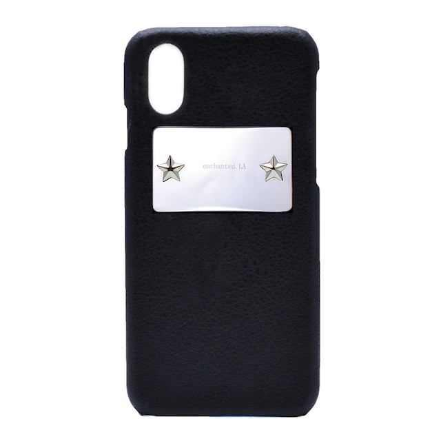 enchanted.LA STAR STUDDED MIRROR PLATE COVER CASE