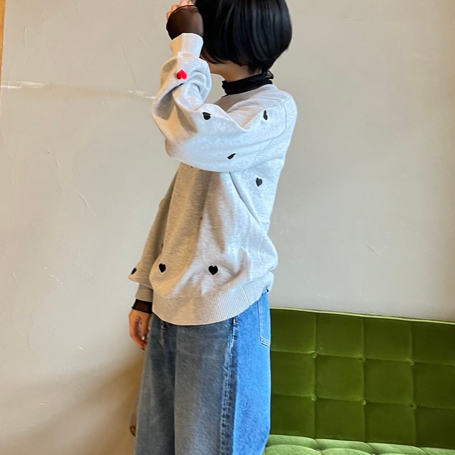 ROSIEE】ハート刺繍ニット | valance 福井｜レディース セレクト