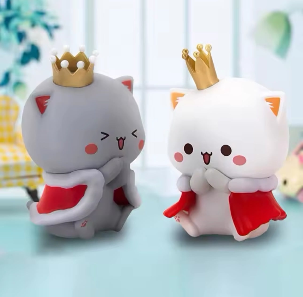 匿名配送・Mitao Cat(蜜桃猫)】ブラインドフィギュア第3段 王様ゴマ