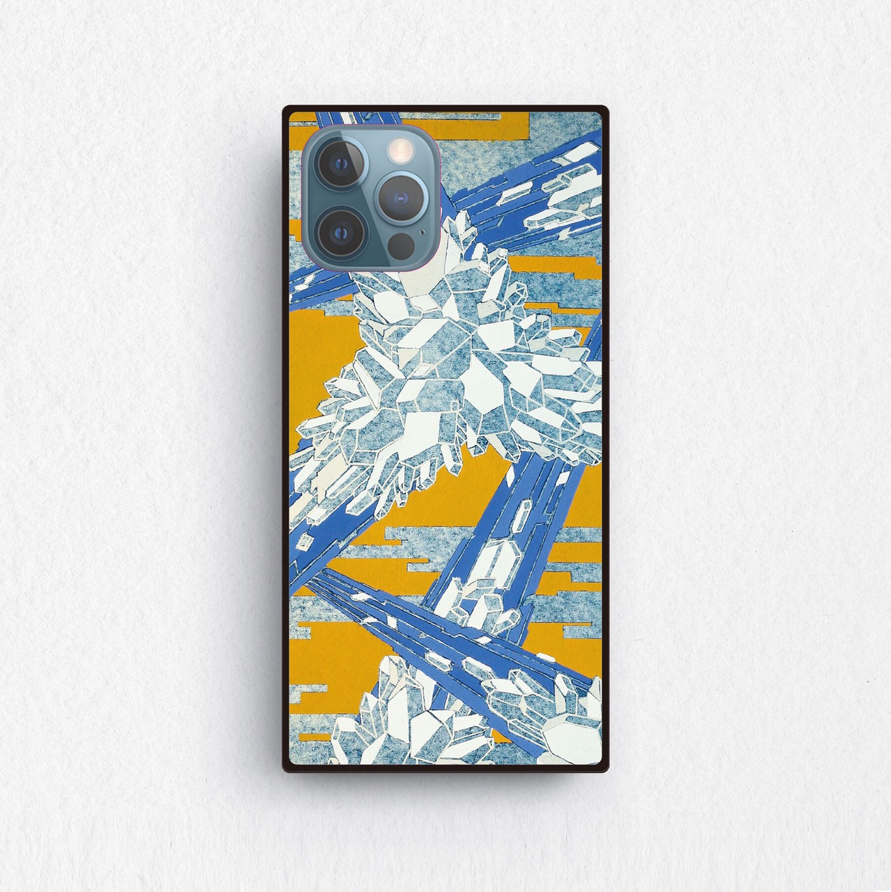 【エミール・アラン・セギー】～Prisms-19 (1931) ～　絵画スマホケースiPhone用 全機種対応 強化ガラス製