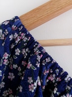 Flower pattern frills shoulder dress | オフショルダー花柄ワンピース