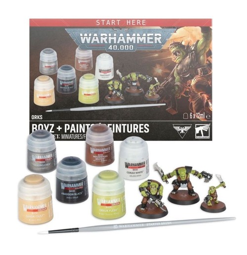 ウォーハンマー40K オルク：ボゥイ＆ペイント