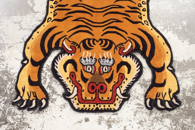 Tibetan Tiger Rug 《Sサイズ•プレミアムウール329》チベタンタイガーラグ