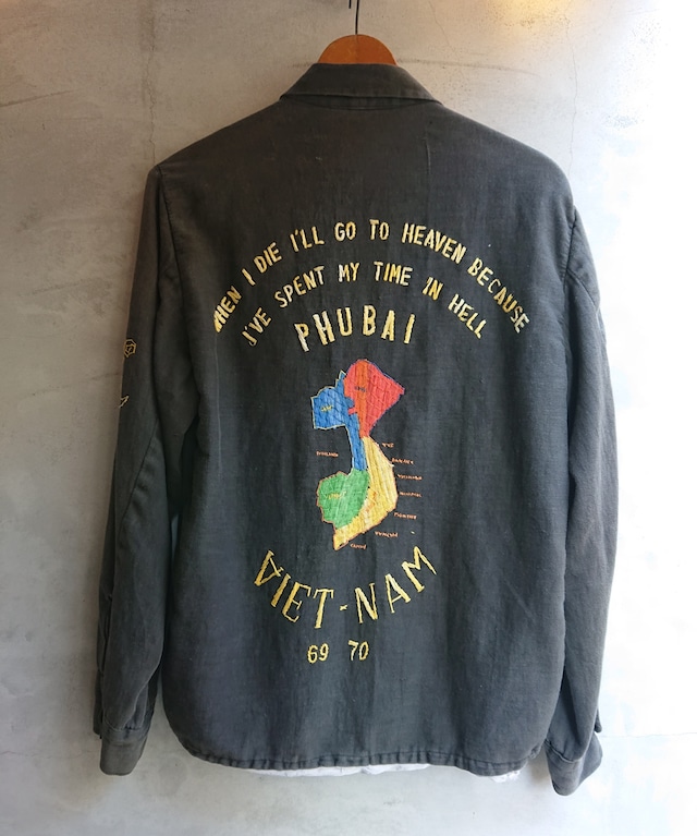 1969-1970s VIET-NAM SOUVENIR JACKET