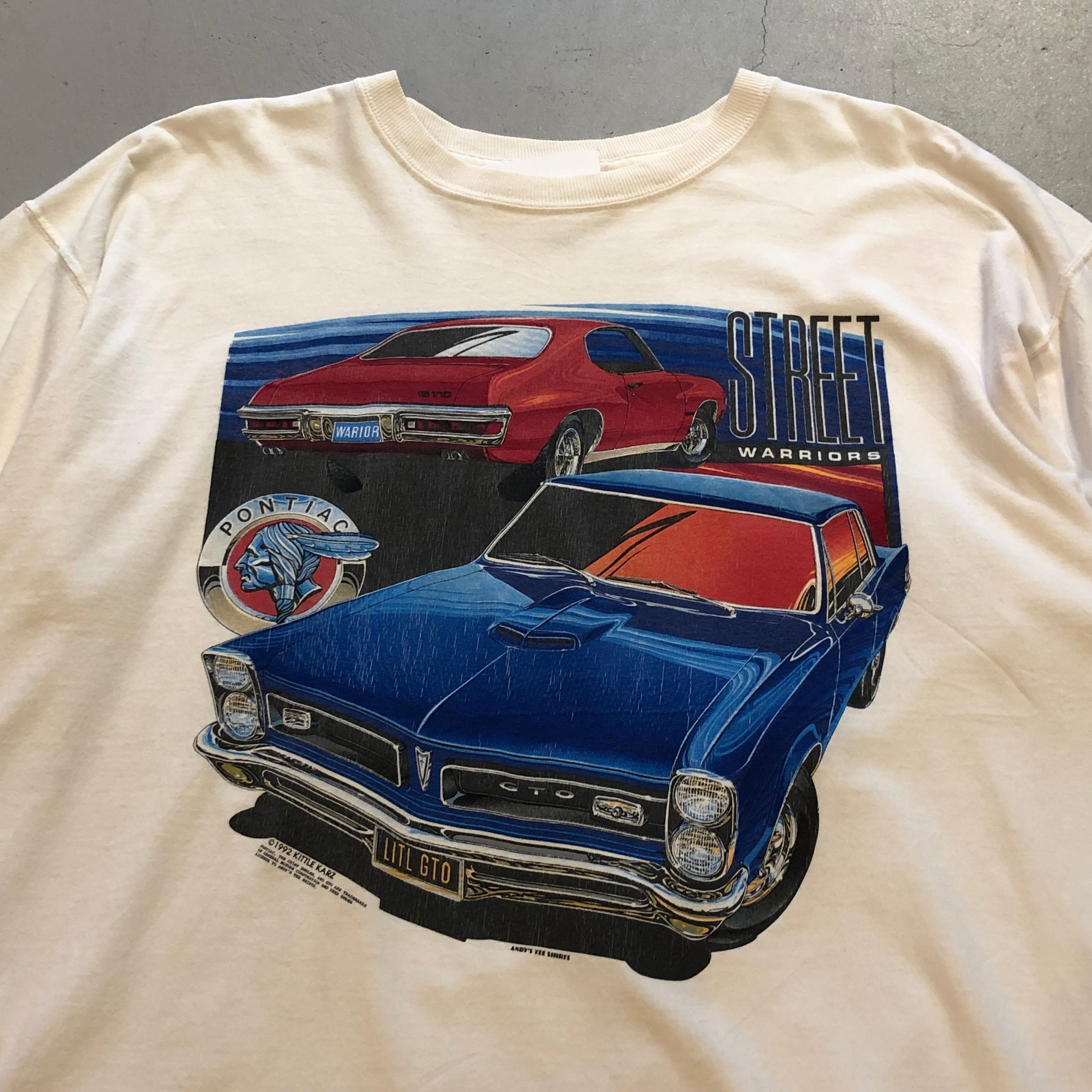 90s PONTIAC GTO street warriors t-shirt【高円寺店】 | What'z up