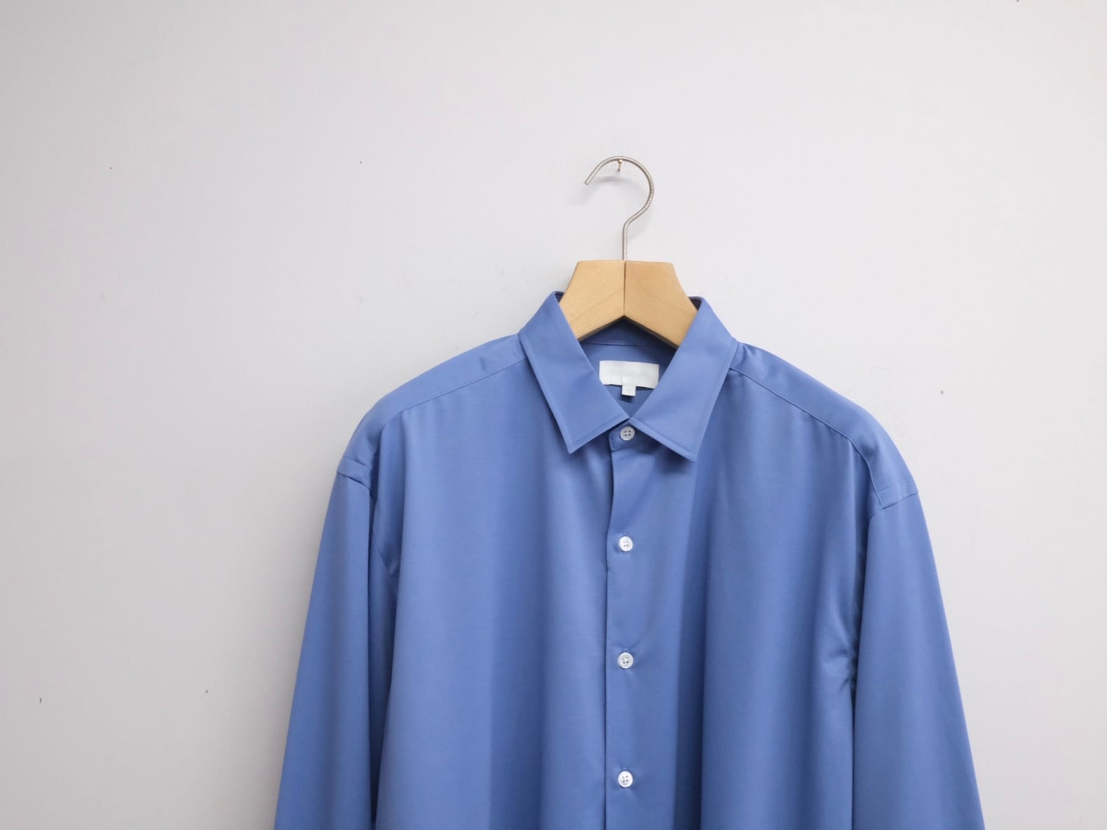 KANEMASAPHIL” 46G Atmosphere L/S Shirt Ultramarine” | Lapel online
