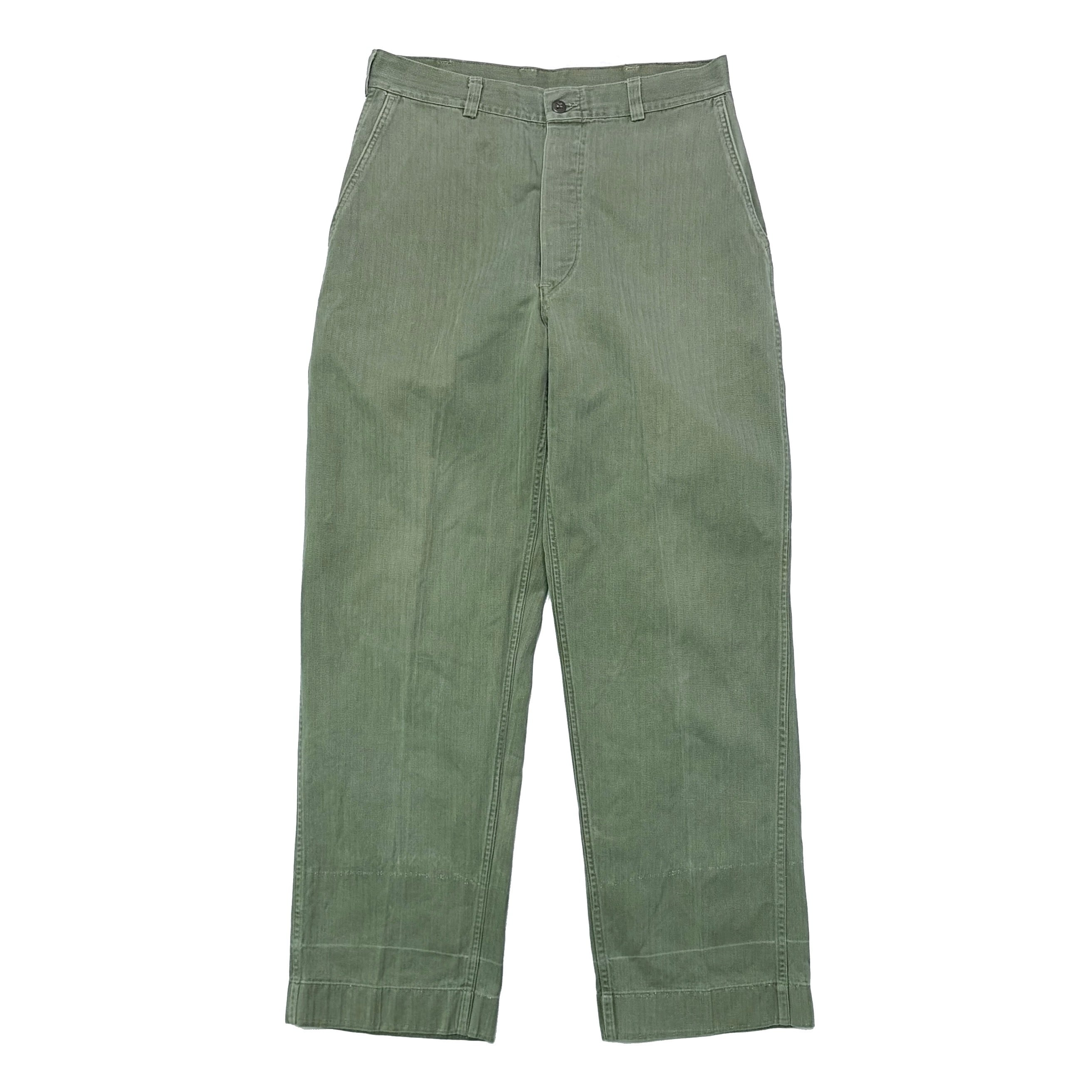 60s US ARMY 米軍 ベイカーパンツ ブルーベル OG107 ミリタリー 軍パン