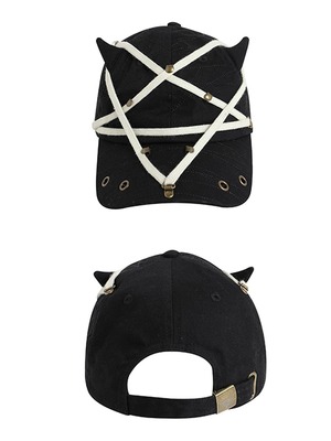 DND4DES Dark Star Washed Denim Adjustable Cap