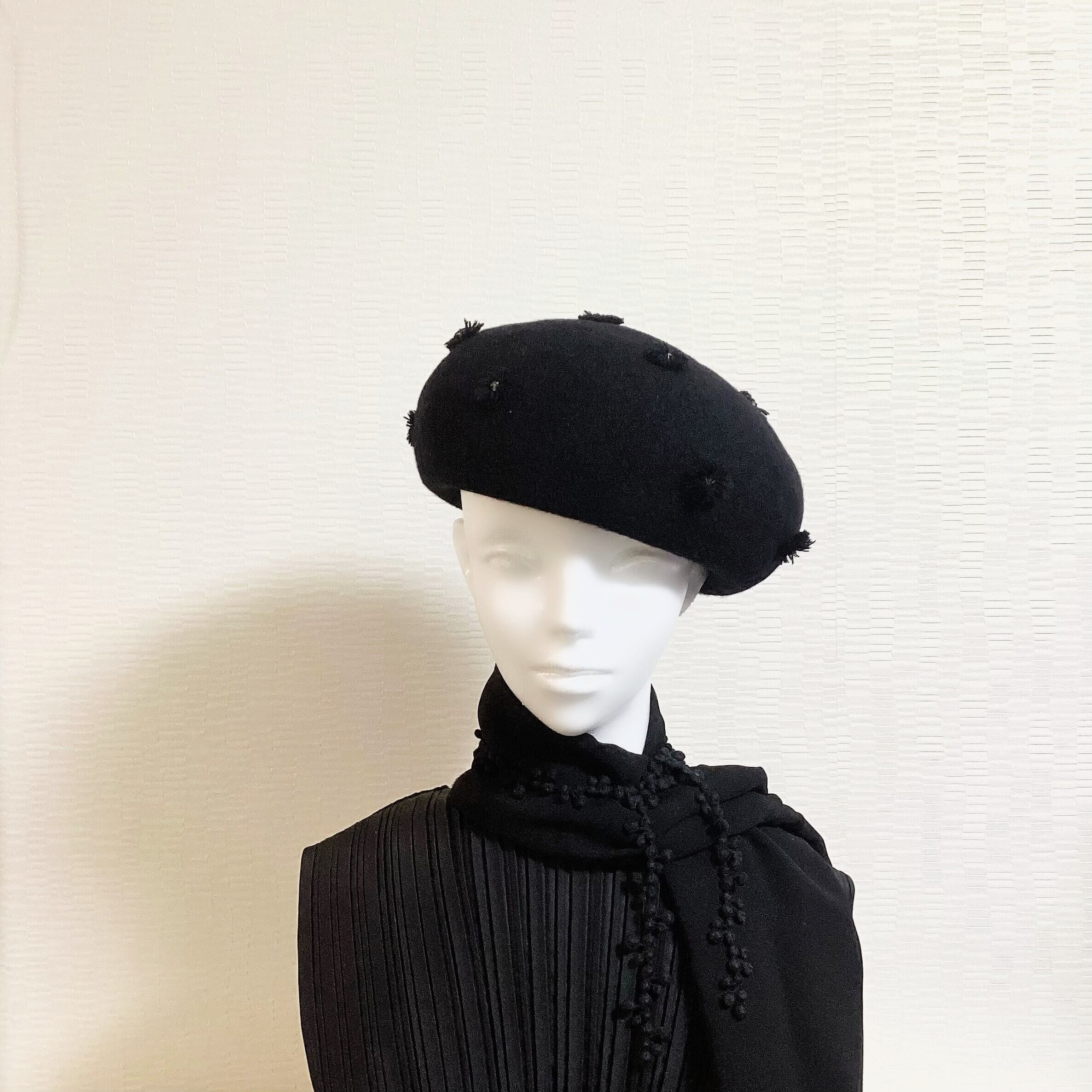 Mia Hat & Accessory バスクベレー デイジー ベレー帽 | Mon Luxe Co