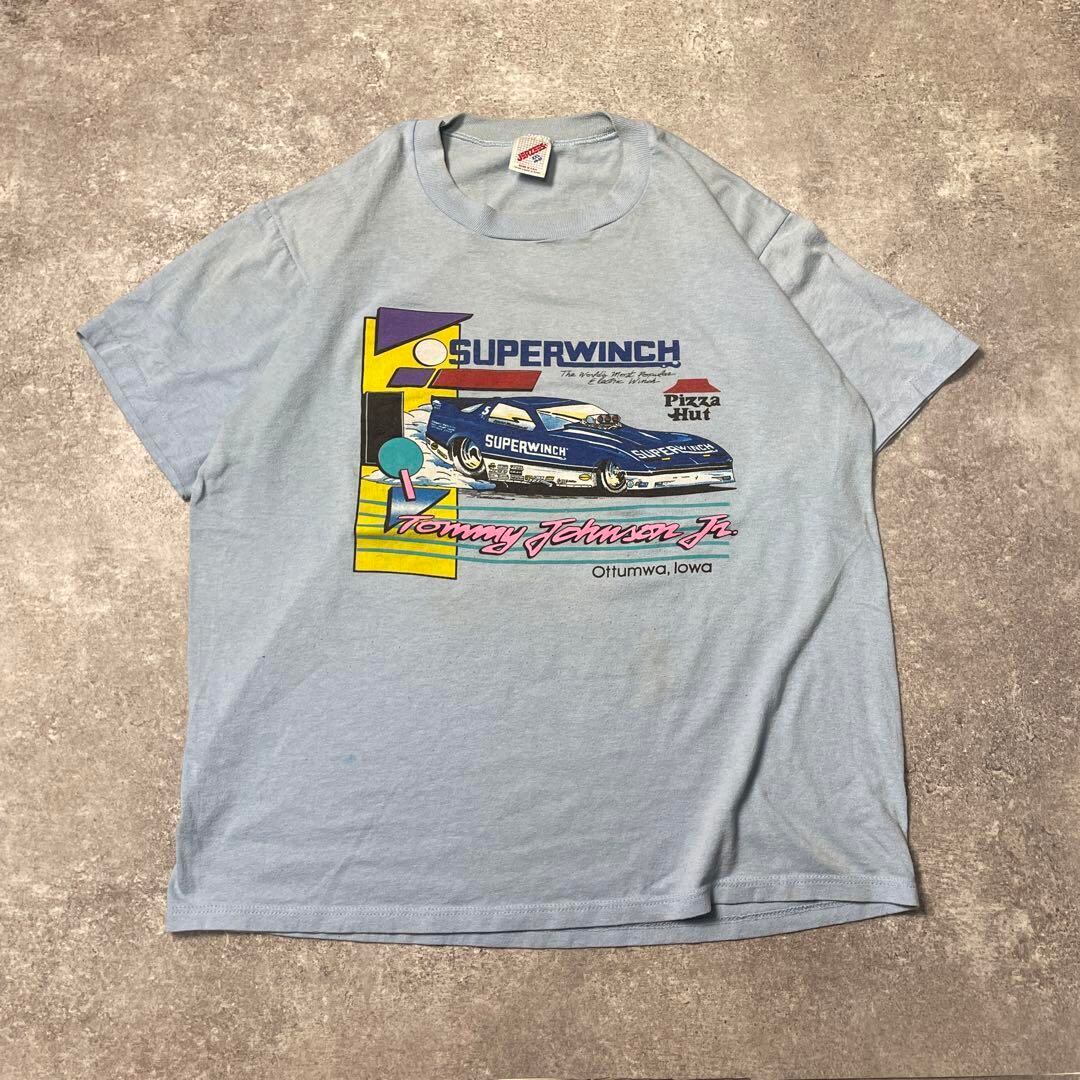 90s Superwinch カーレース vintage T-shirts