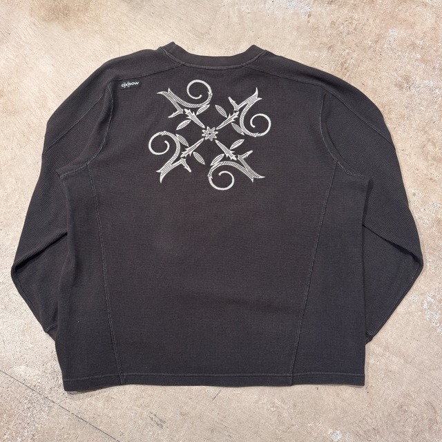 OXBOW L/S LOGO THERMAL CUT SEW