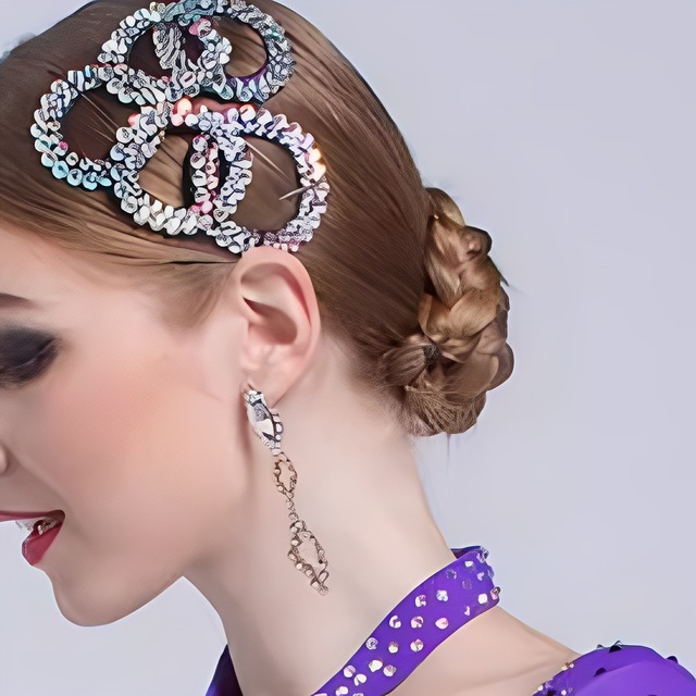 オーロラクリスタル・ダンスイヤリング　ds0926