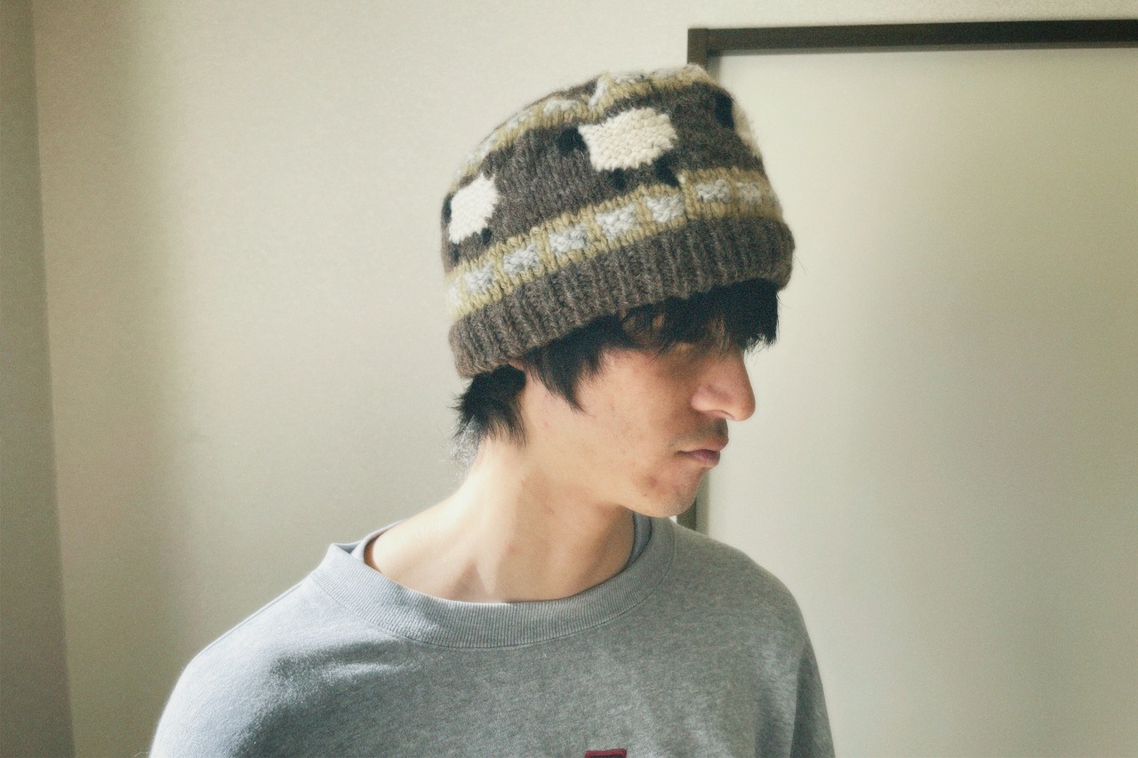 Sheep knitted cap - 7