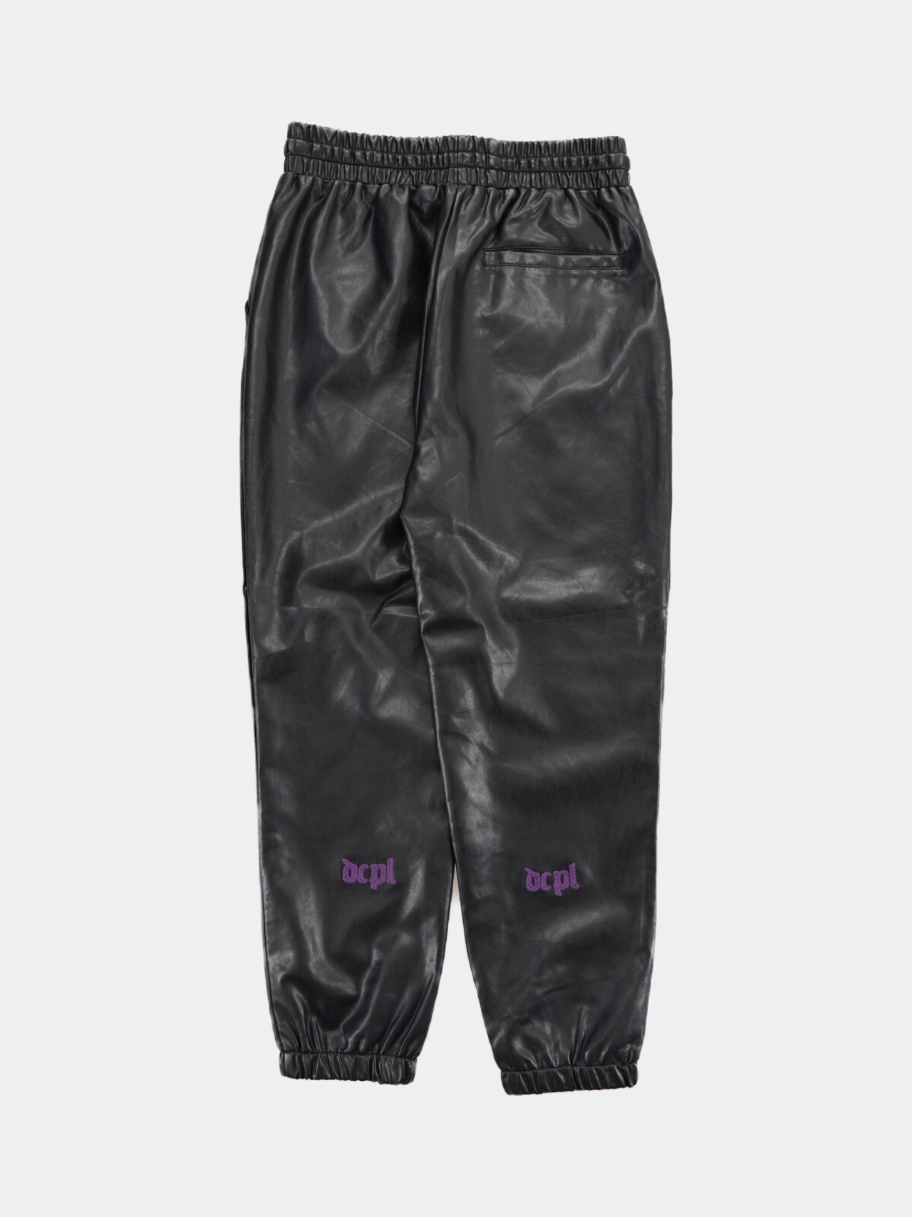 fake leather pants
