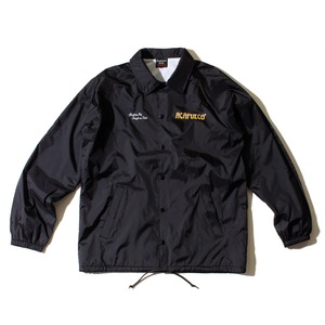 KNIGHT LOGO NYLON JACKET (BLACK/GOLD)