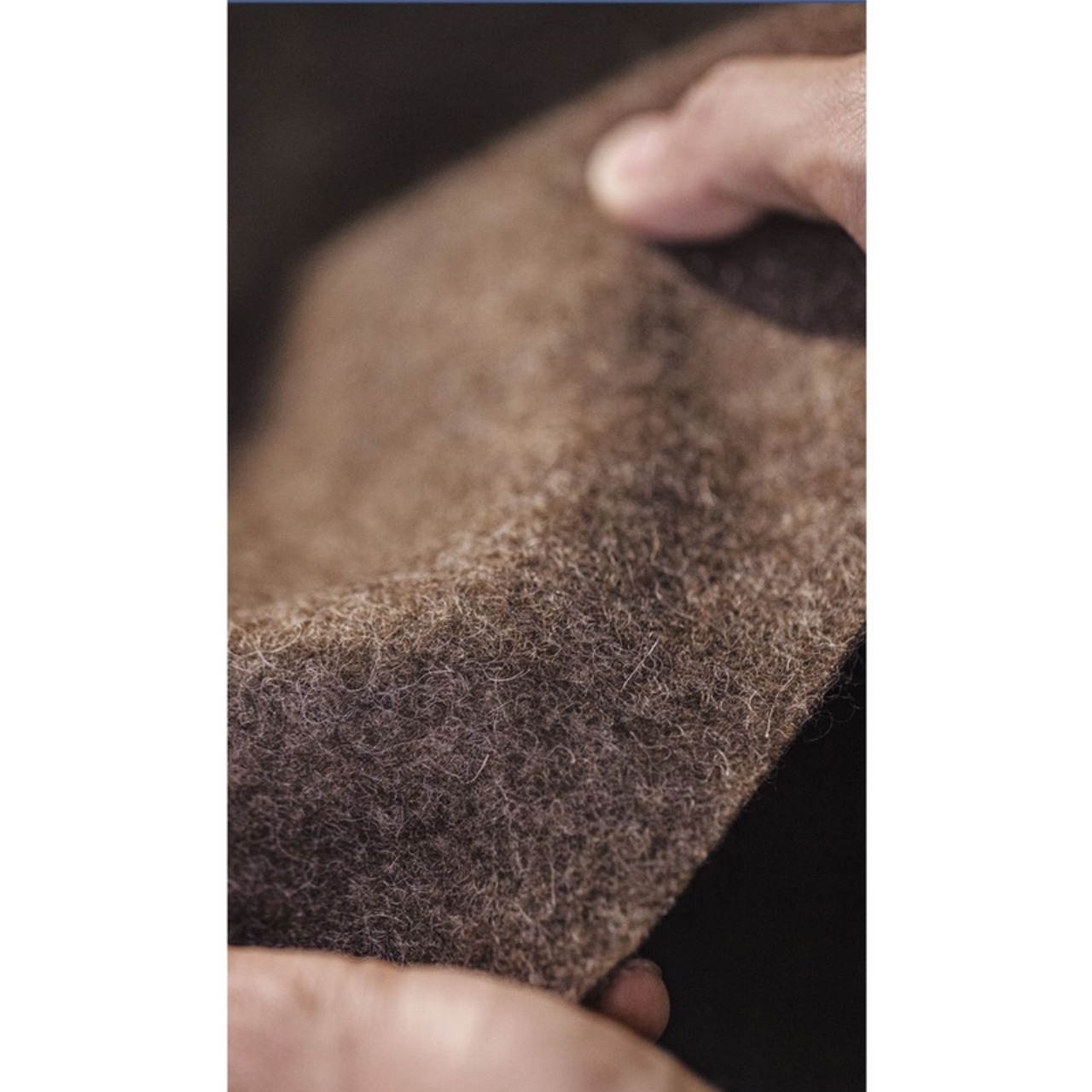 Felt Material Double Buckle Mule ◇H0069