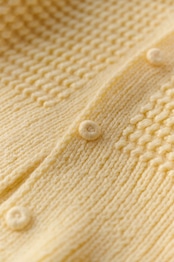 Mokemoke collar ivory cardigan